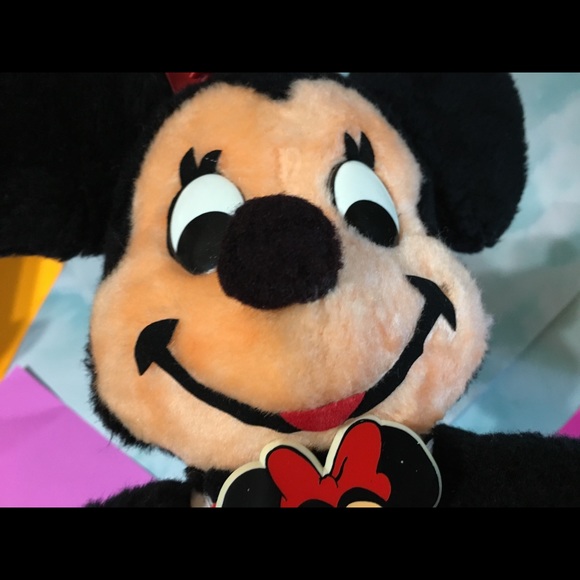 WALT DISNEY PRODUCTIONS VTG 50s MINNIE MOUSE PLUSH - Picture 4 of 16